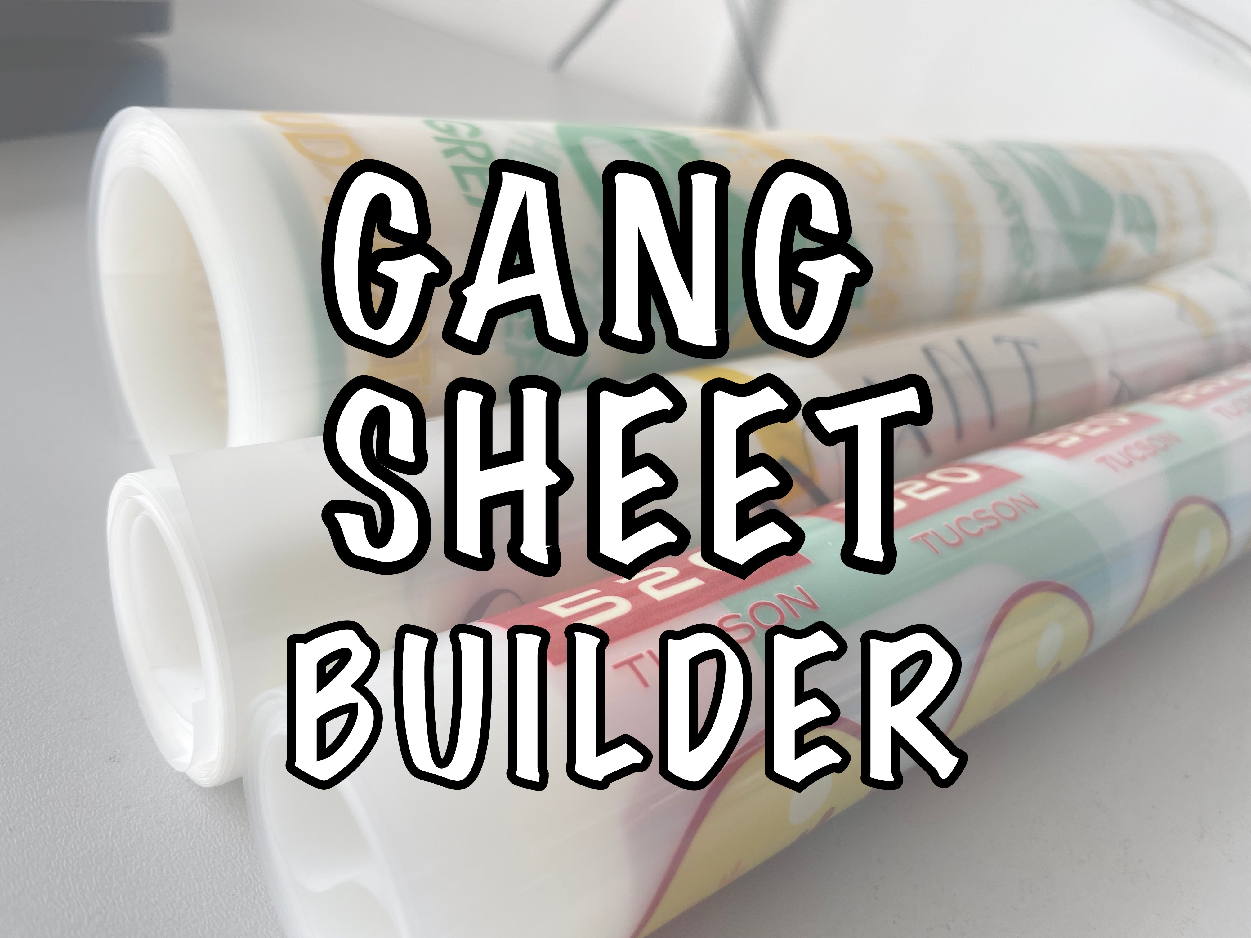 gang sheets, direct to film transfer paper