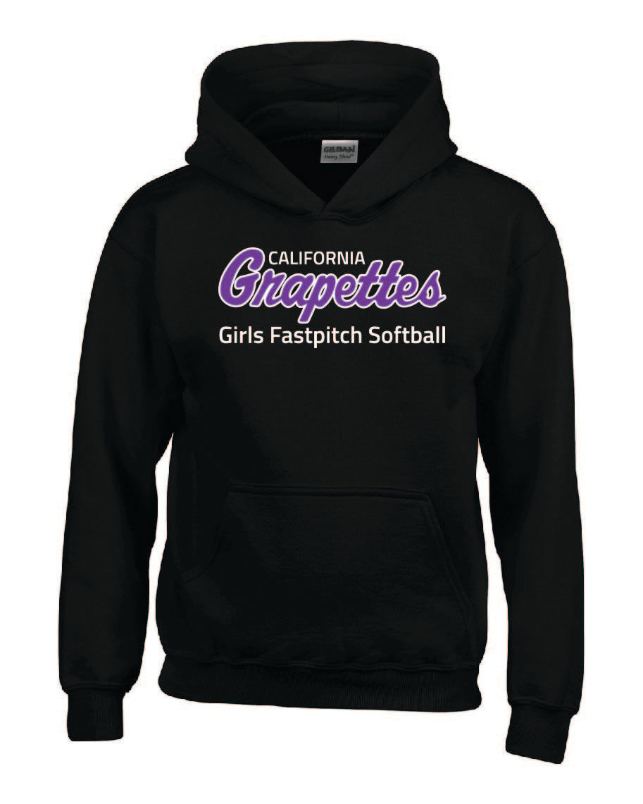 California Grapettes - ADULT HOODIES BLACK