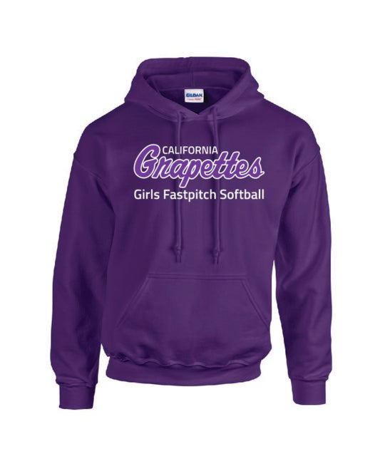 California Grapettes - YOUTH HOODIES PURPLE