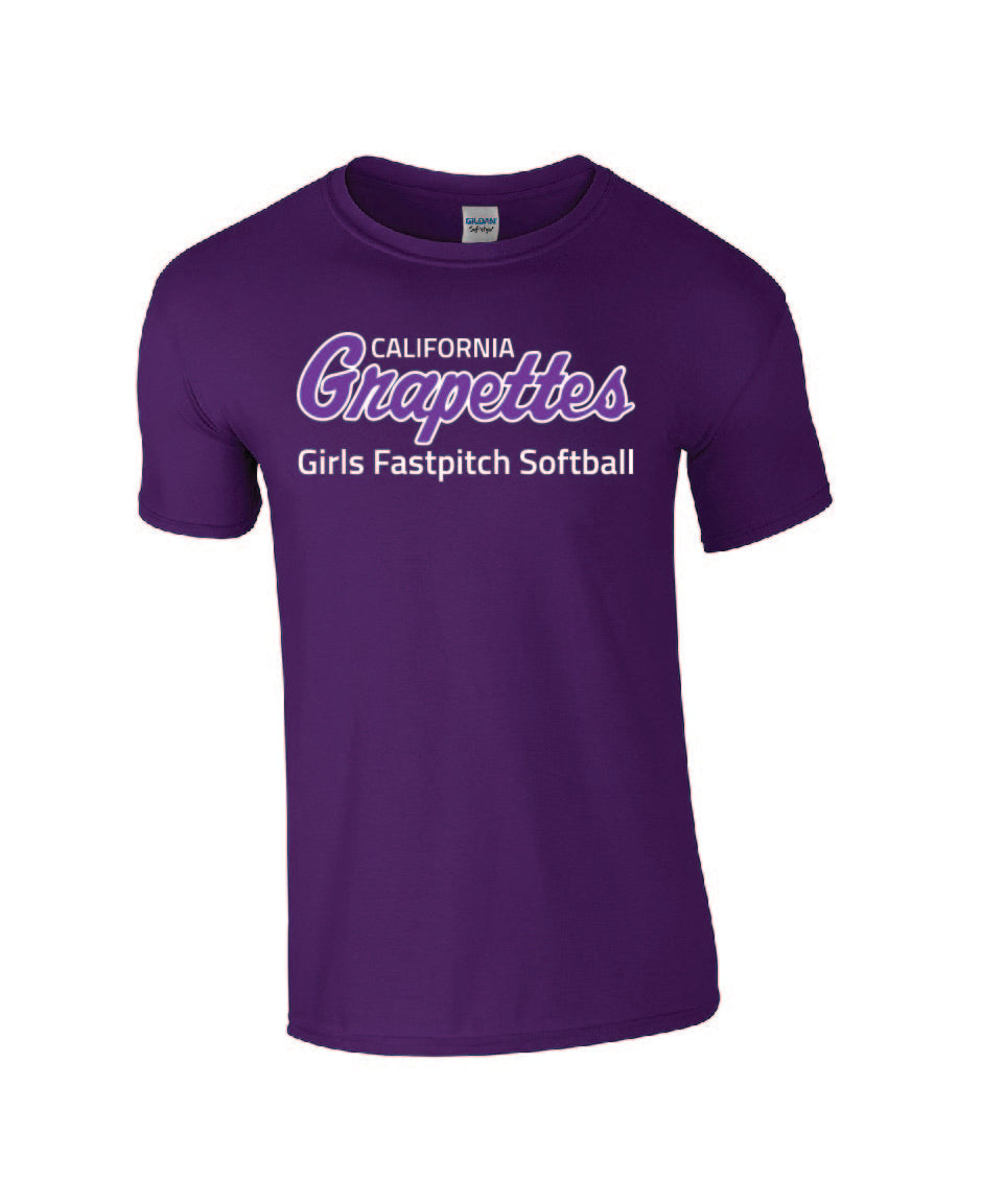 California Grapettes - YOUTH T-SHIRTS PURPLE